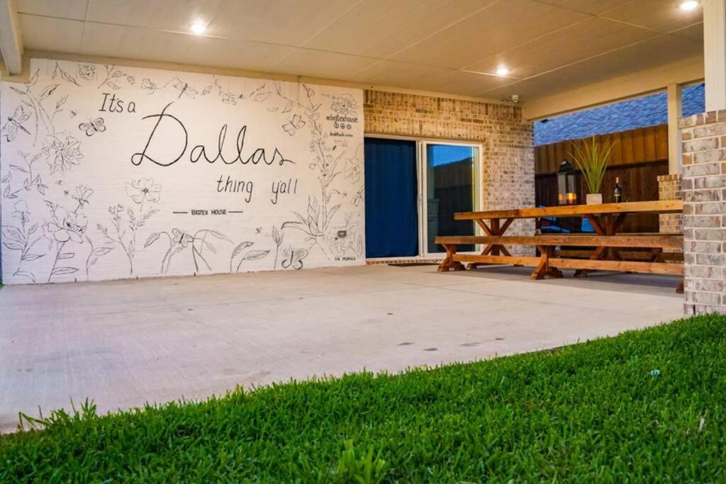 Dallas 4Br Large Yard W Hot Tub , Fire Pit And Basketball Hoop Ngoại thất bức ảnh